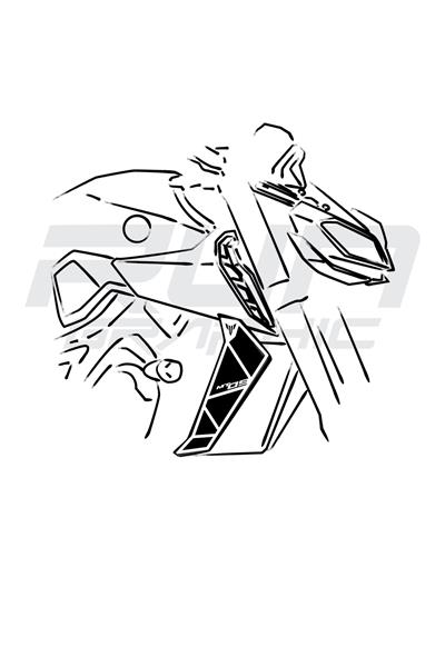 MT 09 GEN2 RADYATOR  V2 STİCKER