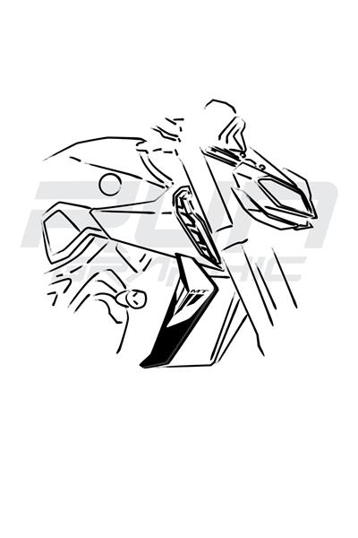 MT 09 GEN2 RADYATOR  V3 STİCKER