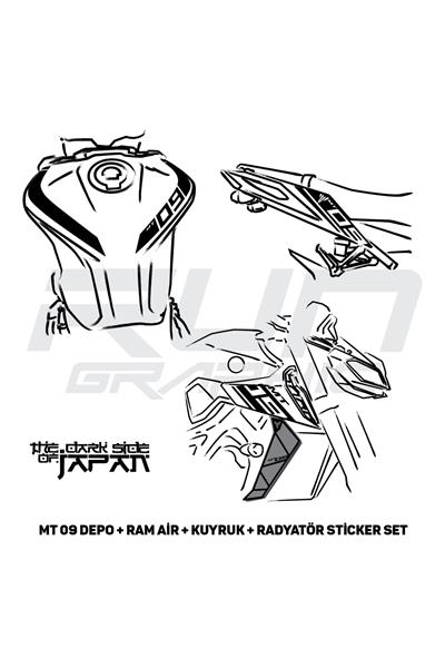 MT 09 GEN2 STİCKER SET 2
