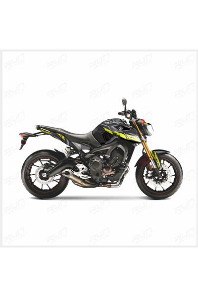 MT 09 NEON YEŞİL KANAL 2014- 2016 FULL STİCKER KİT SET
