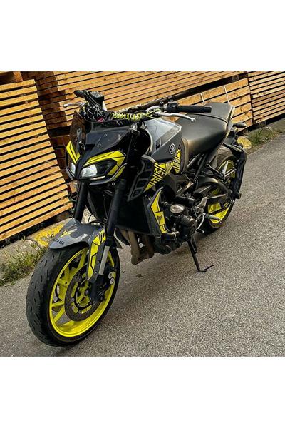 MT-09 YEŞİL STİCKER SET