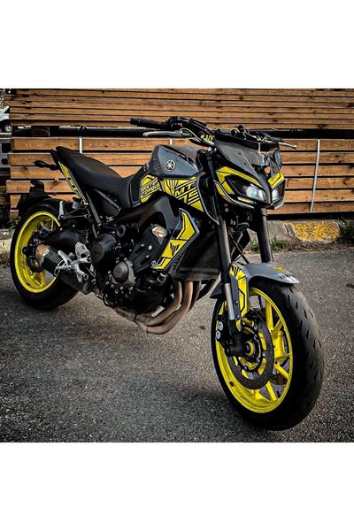 MT-09 YEŞİL STİCKER SET