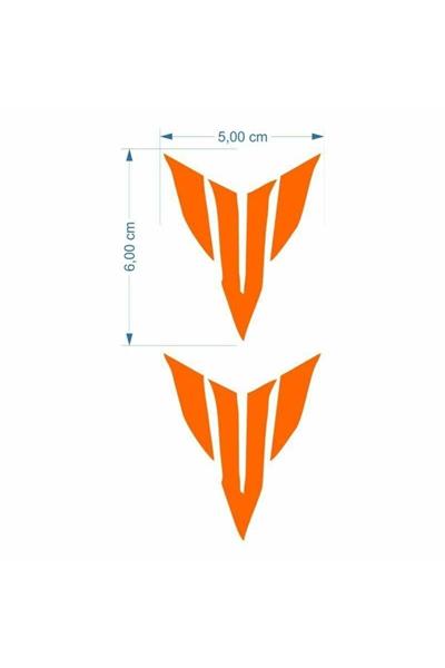 YAMAHA MT 07 2018-2019 BLUE FUEL TANK STICKER