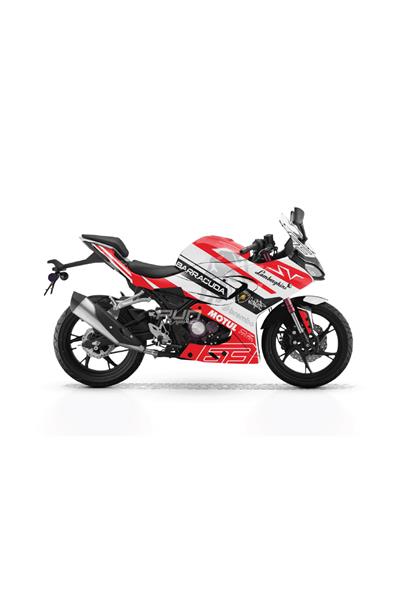 RKS SRK 12-250R LAMBO KAPLAMA MODELİ GRAPHİC STİCKER KİT
