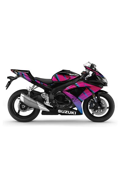 SUZUKI GSX-R 600-750 2008-10 MIXED GRAPHİC KİT STİCKER SET