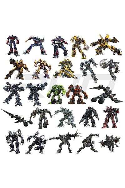 TRANSFORMERS BÜYÜK BOY (10CM) STİCKER SETİ ARABA,MOTOSİKLET,KASK,LAPTOP,CAM,TELEFON STİCKER