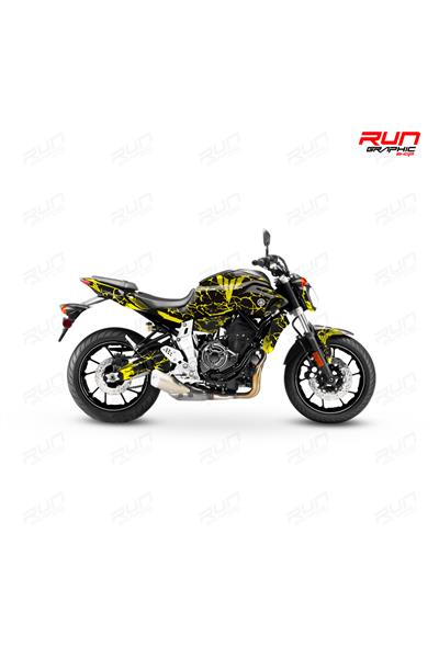 YAMAHA 2014–2017 MT-07 LIGHTNING GRAPHIC KIT