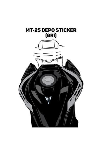 YAMAHA 2019-2024 MT-25 DEPO STİCKER MDL1