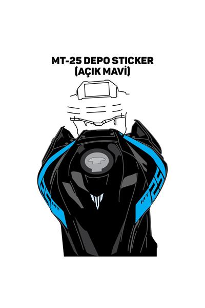 YAMAHA 2019-2024 MT-25 DEPO STİCKER MDL1