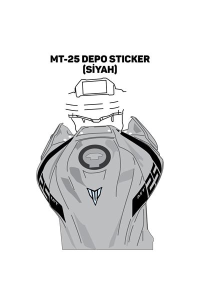 YAMAHA 2019-2024 MT-25 DEPO STİCKER MDL1