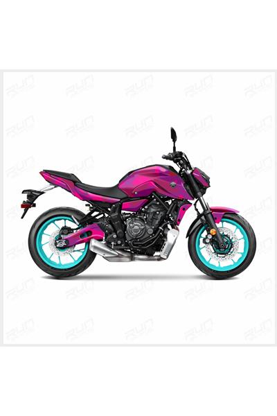 YAMAHA MT 07 2020-2024 GRAPHİC STİCKER KİT SET