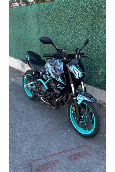 YAMAHA MT-07 2020-2024 NORTON GRAPHİC KİT STİCKER SET MODELİ