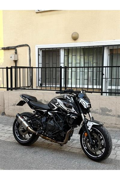 YAMAHA MT-07 2020-2024 NORTON GRAPHİC KİT STİCKER SET MODELİ