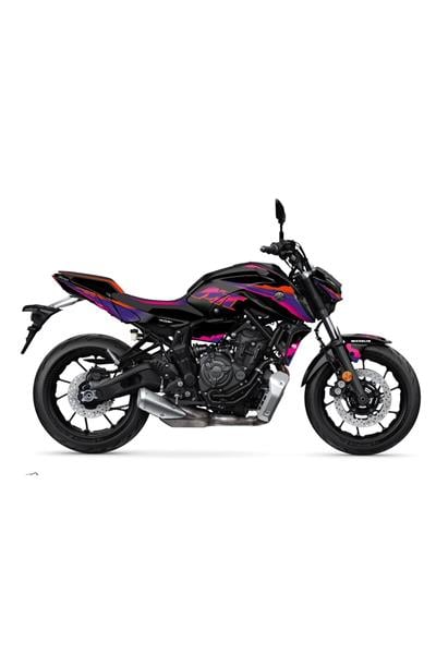 YAMAHA MT 07 2020-2024 PURPLINK Compatible STİCKER SET FULL BODY KIT MD1