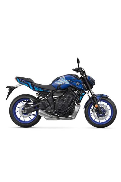 YAMAHA MT 07 2020-2024 V3 CARTOON GRAPHİC STİCKER KİT SET