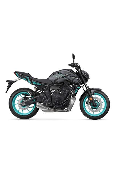 YAMAHA MT 07 2020-2024 V3 CARTOON GRAPHİC STİCKER KİT SET