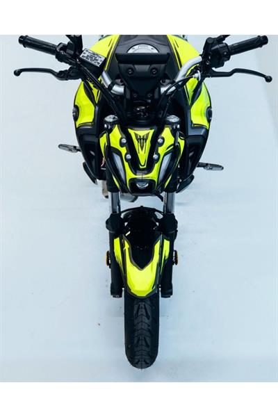 YAMAHA MT 07 2020-2024 V3 YELLOW CARTOON GRAPHİC STİCKER KİT SET