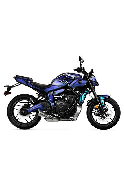 YAMAHA MT 07 2025 CARTOON GRAPHİC KİT STİCKER SET