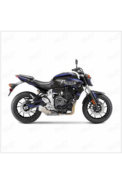 YAMAHA MT 07 CARTOON GRAPHİC STİCKER KİT SET