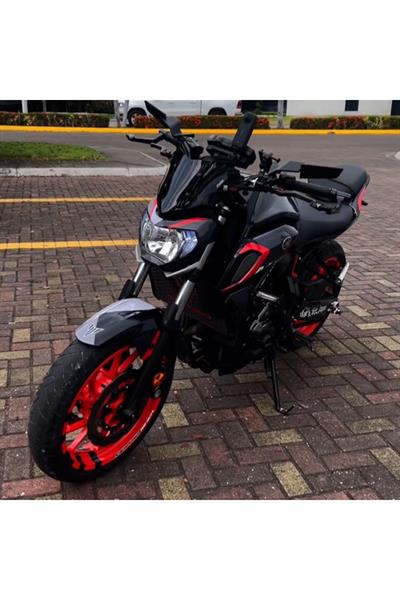 YAMAHA MT 07 DOUBLE COLOUR 2 FULL BODY STİCKER SET
