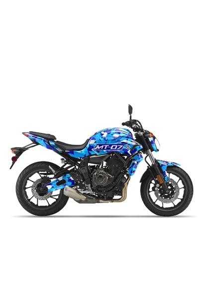 YAMAHA MT 07 GEN1 KAMUFLAJ GRAPHİC KİT STİCKER SET