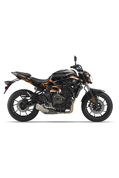 YAMAHA MT 07 GEN1 TRIANGLE GRAPHİC KİT STİCKER SET