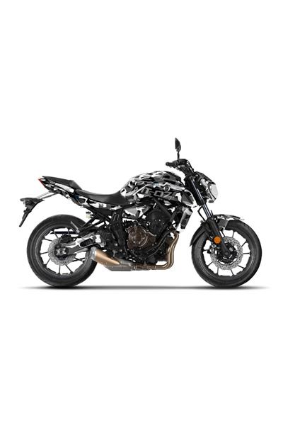 YAMAHA MT 07 GEN2 KAMUFLAJ GRAPHİC KİT STİCKER SET