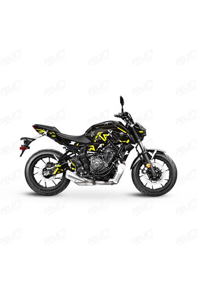 YAMAHA MT-07 GEN3 CAMOUFLAGE GRAPHIC KIT STICKER SET