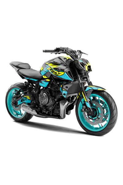YAMAHA MT 07 GEN3 MİX GRAPHİC KİT STİCKER SET