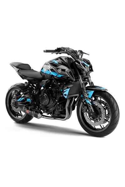YAMAHA MT 07 GEN3 STR V2 GRAPHİC KİT STİCKER SET