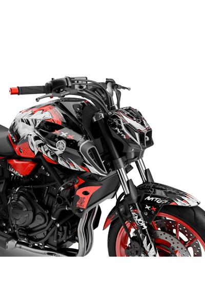 YAMAHA MT 07 GEN3 VENOM GRAPHİC KİT STİCKER SET