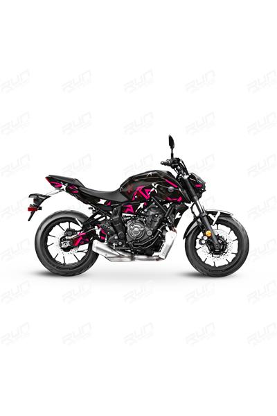 YAMAHA MT 07 GEN3 X1 GRAPHİC KİT STİCKER SET