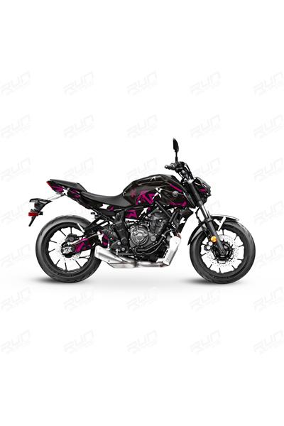 YAMAHA MT 07 GEN3 X1 GRAPHİC KİT STİCKER SET