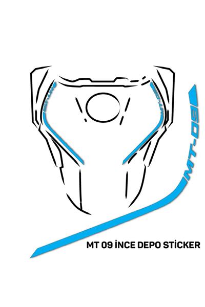 Yamaha MT-09 2014–2019 Slim Fuel Tank Sticker