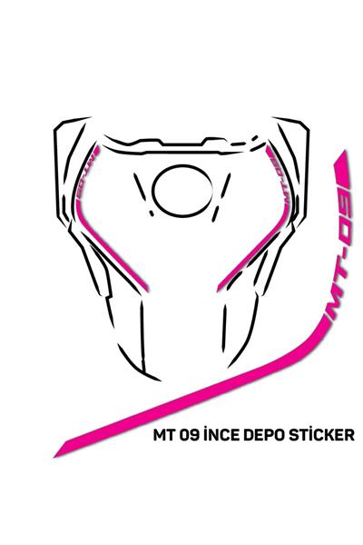 Yamaha MT-09 2014–2019 Slim Fuel Tank Sticker