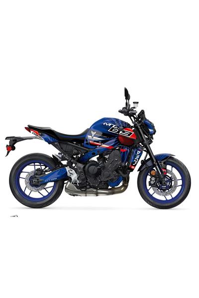 Yamaha MT-09 2020–2023 Compatible Darkside Sticker Set Full Body Kit