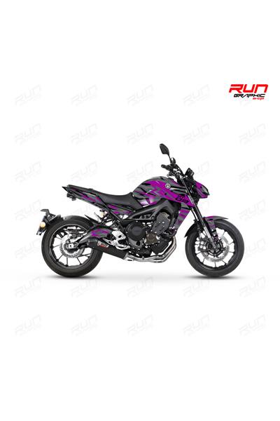 YAMAHA MT 09 GEN2 DIRECTION GRAPHİC KİT STİCKER SET