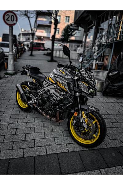 YAMAHA MT 10 GRAY YELLOW MDL 1 FULL STİCKER SET KIT