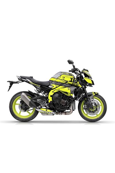 YAMAHA MT 10 YELLOW WHİTE MDL3 FULL STİCKER SET KIT