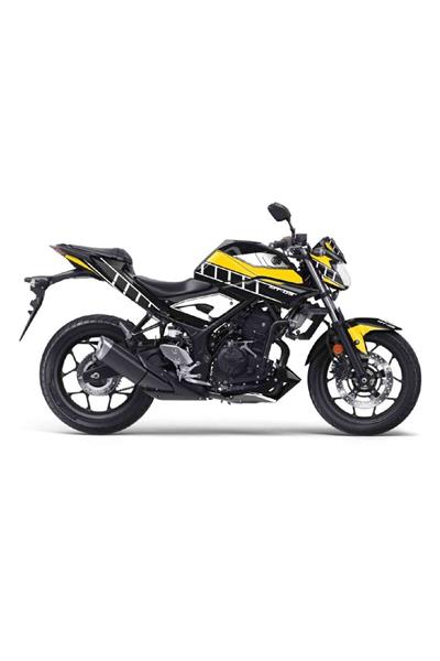 YAMAHA MT-25 2014-2018 SARI STİCKER SET