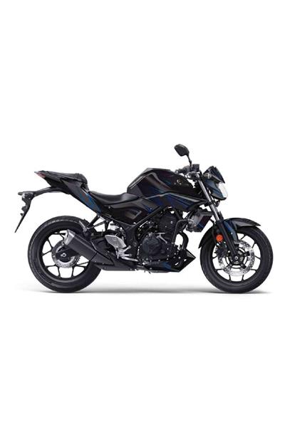 YAMAHA MT-25 2014-2018 ŞERİTLİ MAVİ-SİYAH STİCKER SET