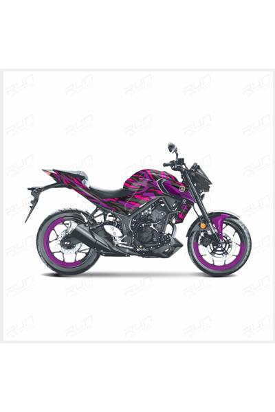 YAMAHA MT-25 2019-2024 NORTON GRAPHİC KİT STİCKER SET MODELİ