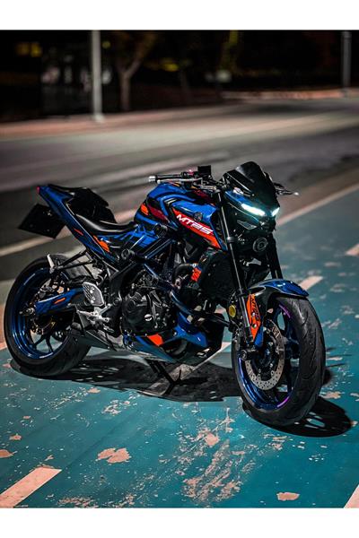 YAMAHA MT 25 2020-2023 MAVİ COMİC FULL STİCKER SET BODY KİT