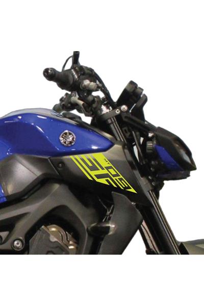 Yamaha MT-09 SP 2021–2023 Compatible Motorcycle Ram Air Sticker – Model MDL3