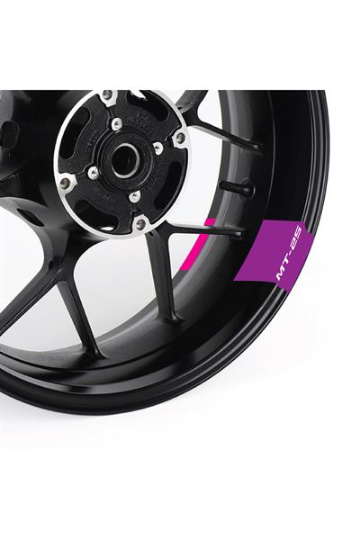 Yamaha MT-25 Motorcycle Wheel Detail Sticker