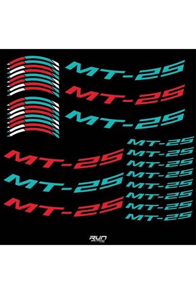 Yamaha MT25 Aqua Rim Stripe Sticker