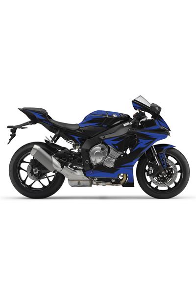 YAMAHA R1 2015-19 MIXED GRAPHİC KİT STİCKER SET