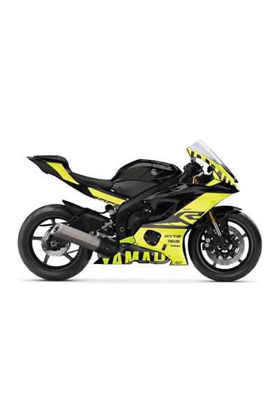 YAMAHA R6 17-24 MIXED GRAPHİC KİT STİCKER SET