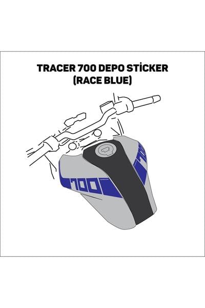 YAMAHA TRACER 700 FUEL TANK STICKER MDL1 COMPATIBLE