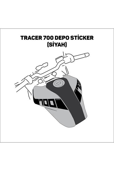 YAMAHA TRACER 700 FUEL TANK STICKER MDL1 COMPATIBLE